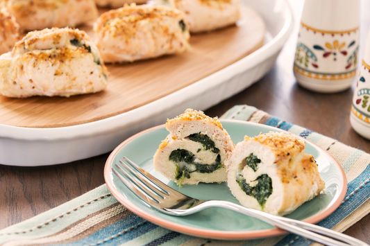 Spinach Artichoke Stuffed Chicken