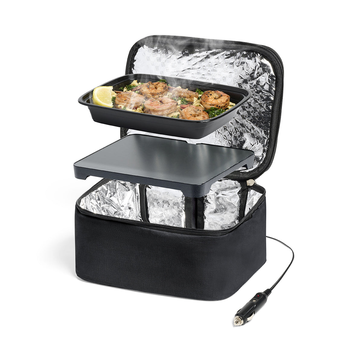 Hotlogic Portable Personal Expandable 12V Mini Oven XP Black