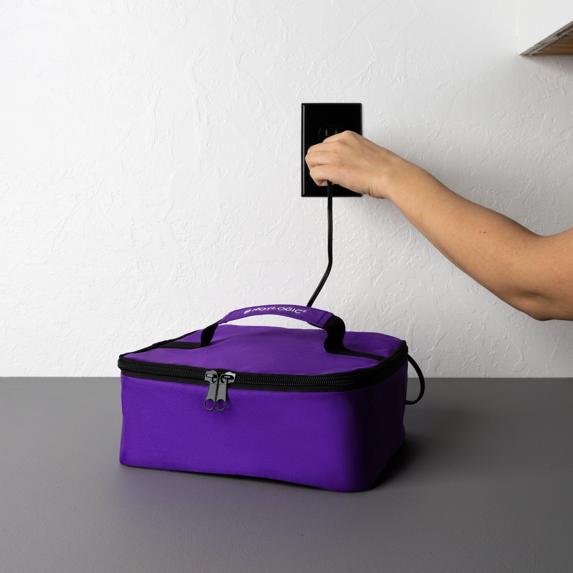 HOTLOGIC Portable Personal Mini Oven - Aqua Floral